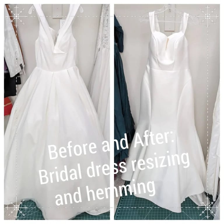Bridal tailoring and alteration example 10