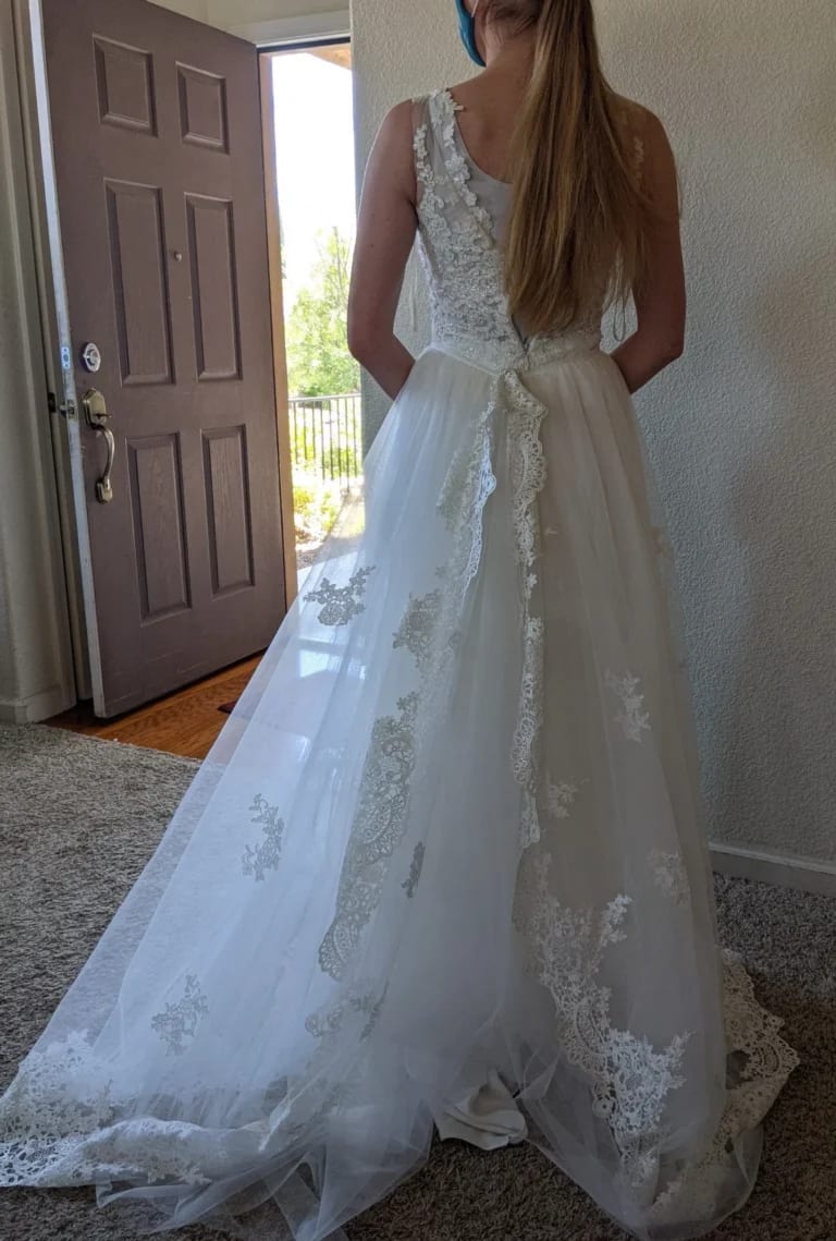 Bridal tailoring and alteration example 11
