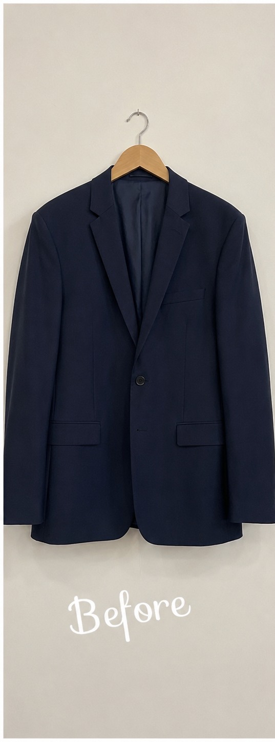 Before blazer tapering